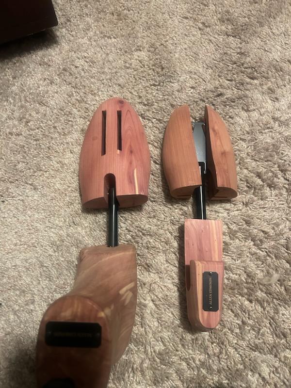 けんじ様　Allen Edmonds 8 1/2 箱、シューツリー付 けんじ様 Allen Edmonds 8 1/2 箱、シューツリー付