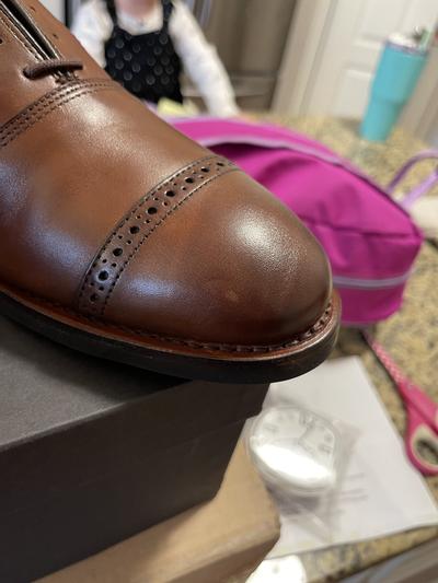 Allen Edmonds Men's Fifth Avenue Cap Toe Oxford Dress Shoe - Walnut Brown, Size 13 D US | Made In USA - View #10