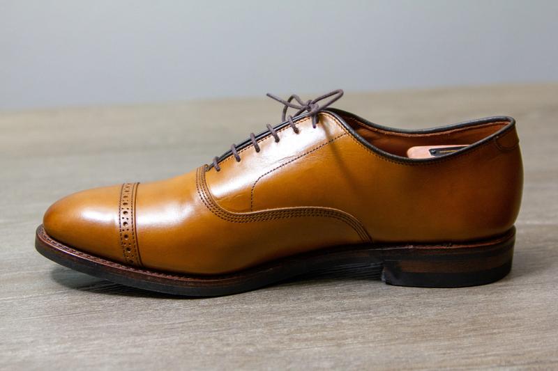 Fifth Avenue Cap-toe Oxford Dress Shoe with Dainite Sole  display picture 1