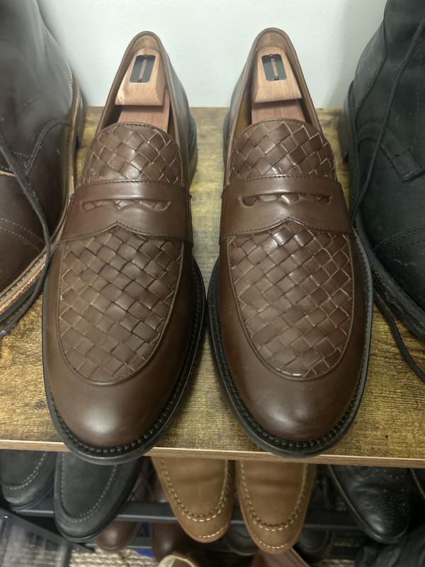 Como Woven Penny Loafer | Men's Loafers | Allen Edmonds