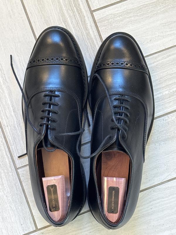 アレンエドモンズ Fifth Avenue/US9D Fifth Avenue Cap-toe Oxford Dress Shoe with Dainite Sole | Men's