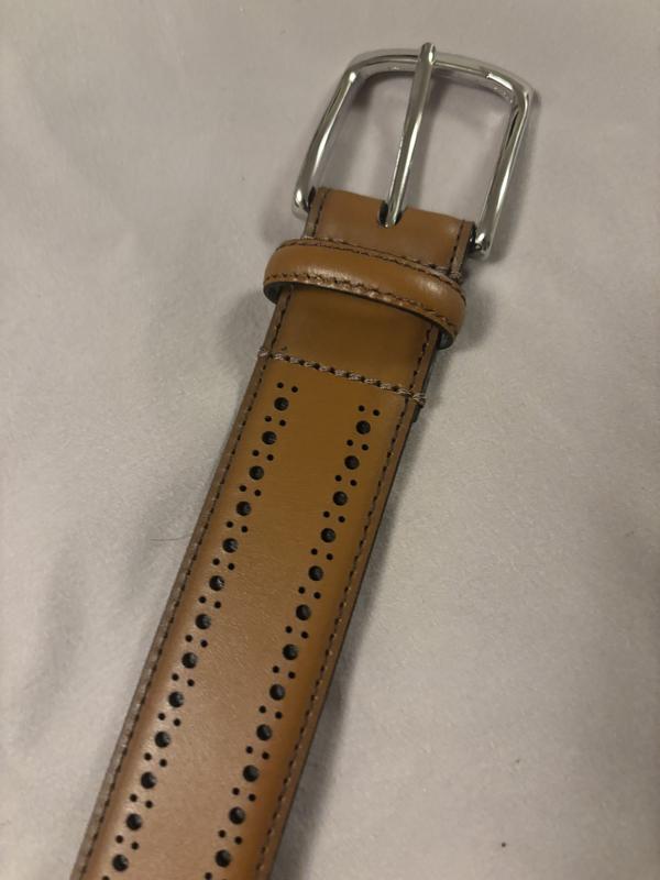 Customer photo for "Distinctive dress belt that pairs well with Strand"