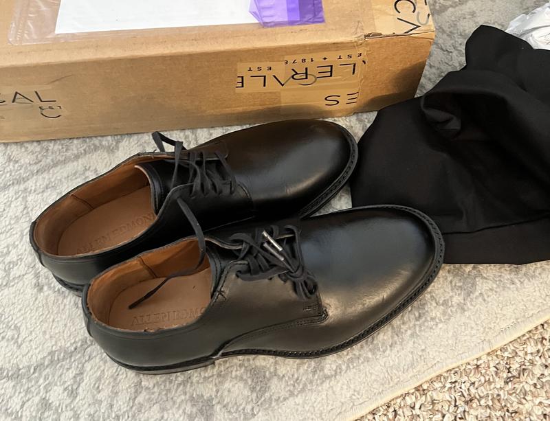 Trevor Plain-toe Derby Shoe Men's Dress Allen Edmonds