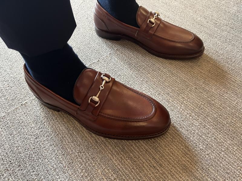 Customer photo for "New favorite staple but DONT go half size up."