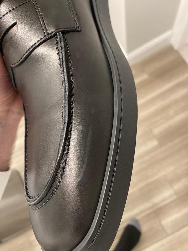 Customer photo for "Great fit but I received one shoe rubbed off a bit"