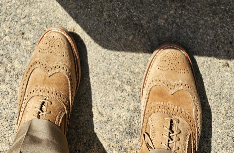 Neumok Suede Wingtip Oxford | Men's Dress | Allen Edmonds