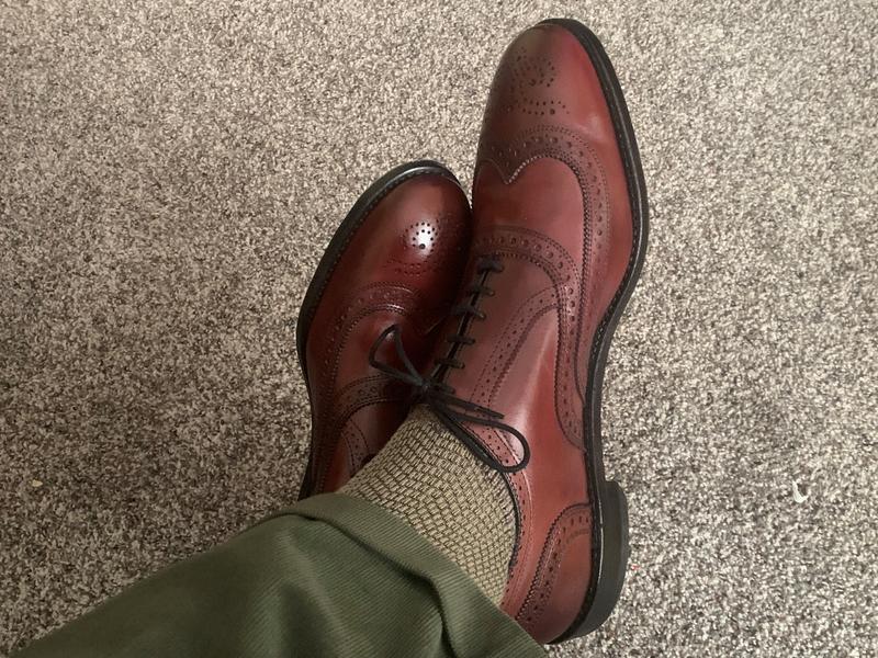 McAllister Wingtip Oxford Dress Shoe | Men's Dress | Allen McAllister Wingtip Oxford Dress Shoe | Men's Dress | Allen