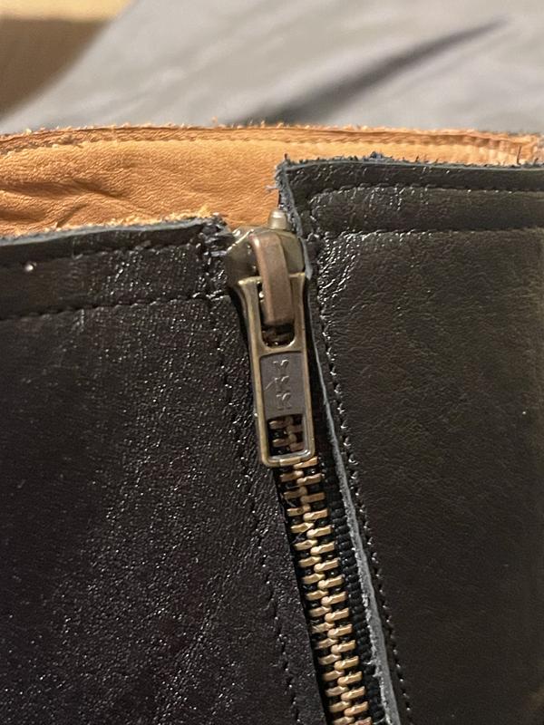 Customer photo for "Good boots but could be better."