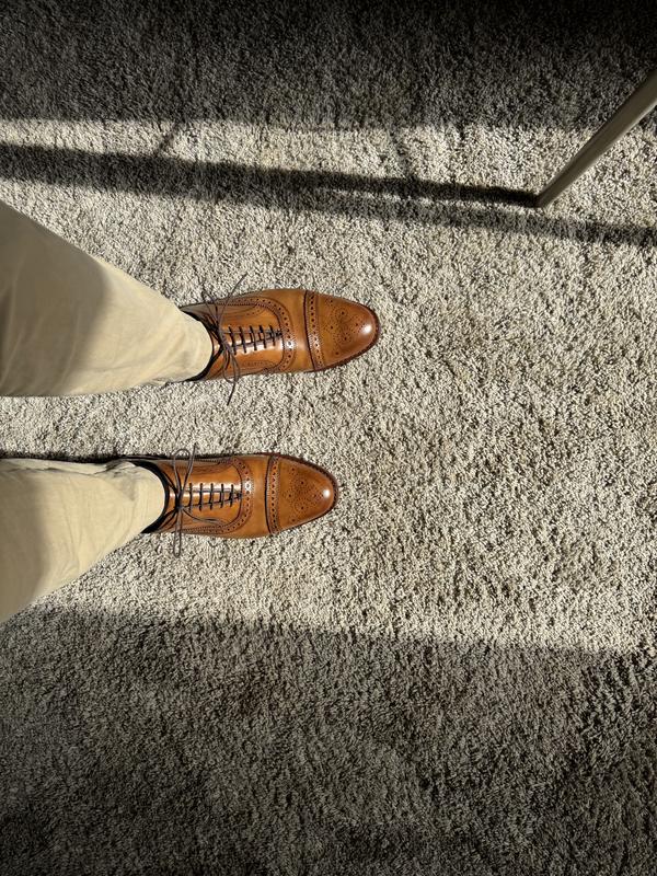 靴  tweed 10 1/2 D Factory Second Strand Cap-Toe Oxford Dress Shoe | Men's