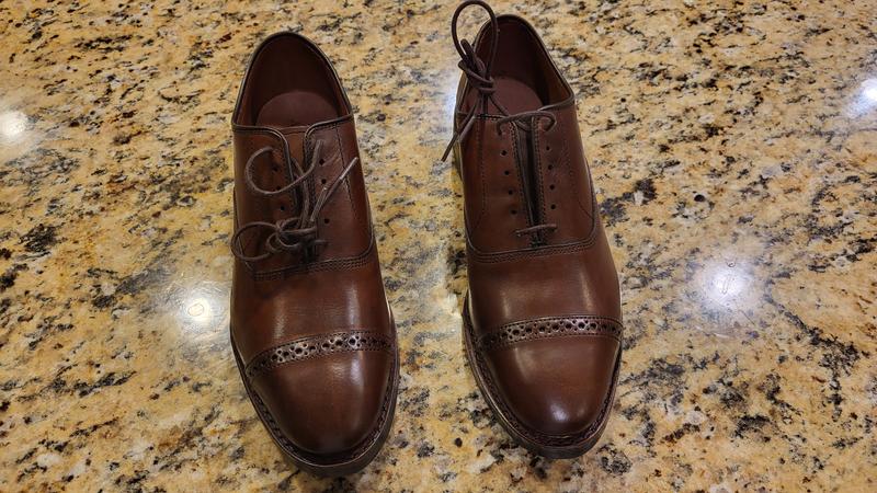 Fifth Avenue Cap-toe Oxford Dress Shoe with Dainite Sole