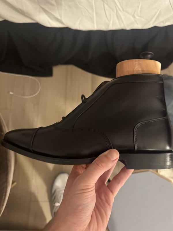 allen edmonds dress boots Higgins Mill Weather-ready Boot in Burgundy Chromexcel Leather, size 11.5 D Handmade in Port Washington Allen Edmonds Bayfield Dress Boots