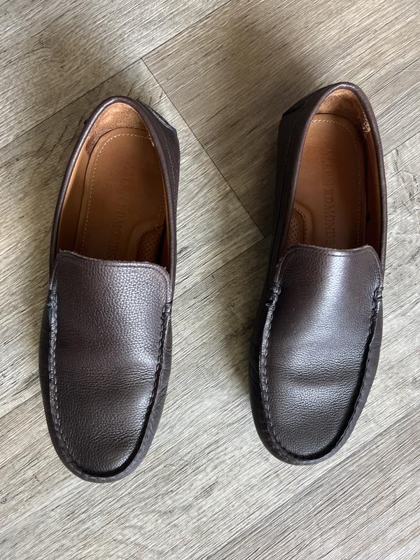 Allen Edmonds Santiago Driving Loafer in Brown Leather Men\'s Size 10 1/5 D Allen Edmonds Santiago Driving Loafer Brown Leather  main image 4