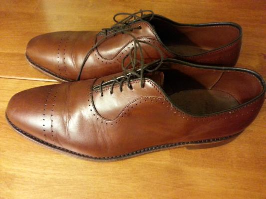 Shoes after about six months of use