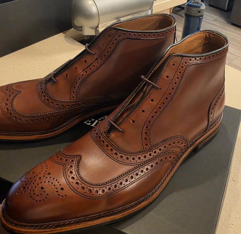 McAllister Wingtip Oxford Dress Boot | Men's Boots | Allen Edmonds