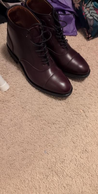 Park Avenue Cap-toe Oxford Dress Boot | Men's Boots | Allen Park Avenue Cap-toe Oxford Dress Boot | Men's Boots | Allen
