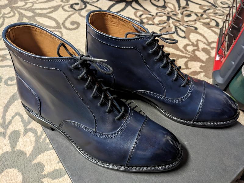 Park Avenue Cap-toe Oxford Dress Boot | Men's Boots | Allen