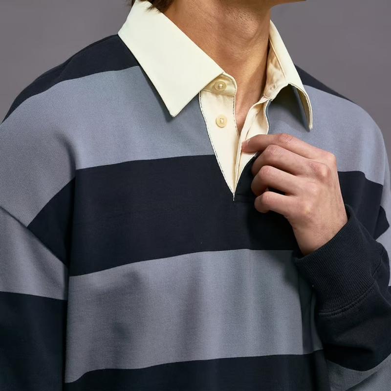 NN07 David Rugby Shirt | Men's Shirts | Allen Edmonds