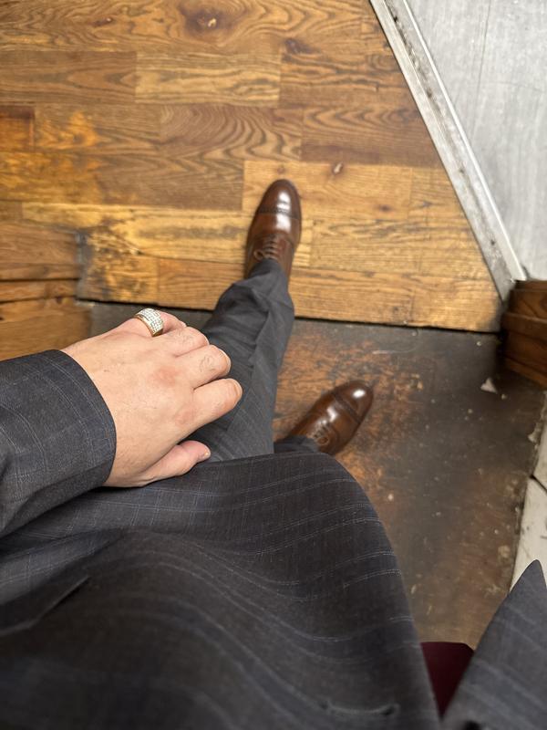 Fifth Avenue Cap-toe Oxford Dress Shoe with Dainite Sole