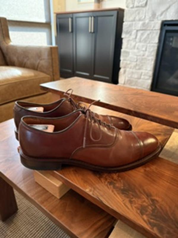 ドレス+ビジネス Allen Edmonds Park Avenue 5805 Codevan Park Avenue Shell Cordovan Cap-toe Oxford Dress Shoe | Men's Dress