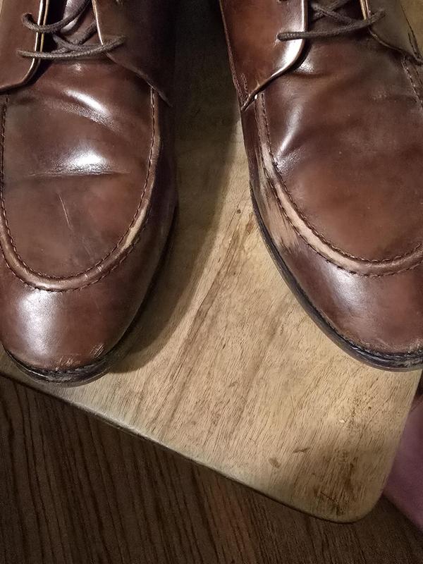 90s AllenEdmonds Rawlins 9 1/2C アニリンカーフ Raymond Apron-toe Derby Dress Shoe | Men's Dress | Allen Edmonds