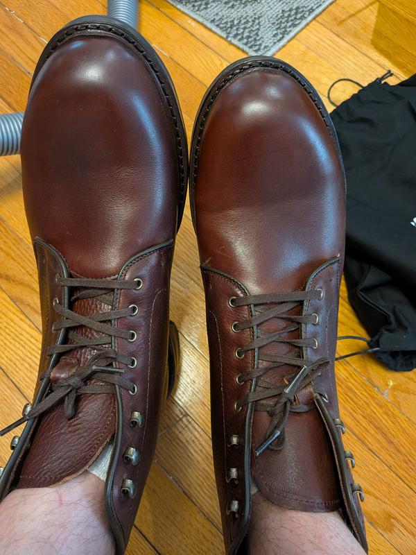 Customer photo for "Laces too short"