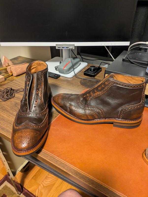 McAllister Wingtip Oxford Dress Boot | Men's Boots | Allen Edmonds