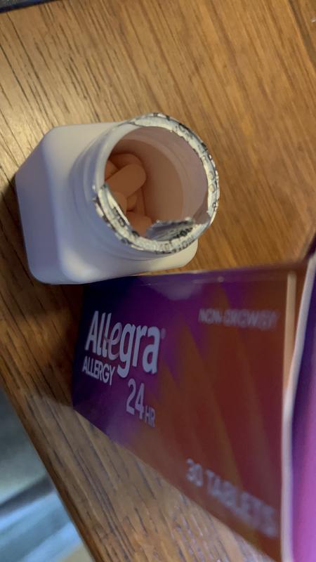 24 Hour Tablets  Allegra® Allergy Relief Medicine