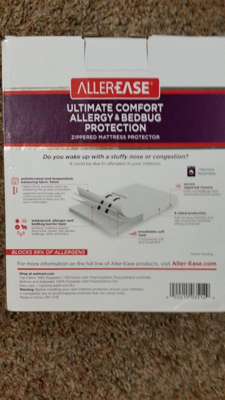 AllerEase Ultimate Cotton Mattress Protector