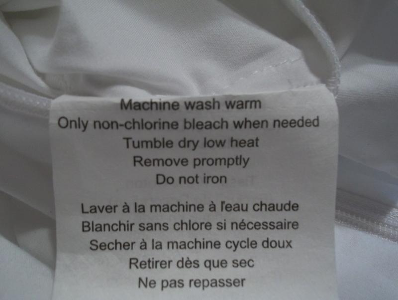 Machine washable