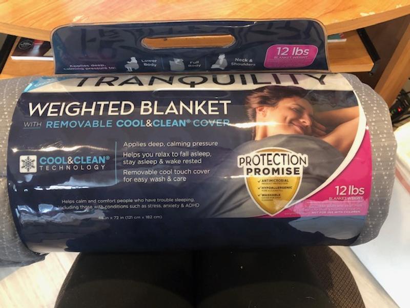 Tranquility weighted blanket 2024 12 lbs cover