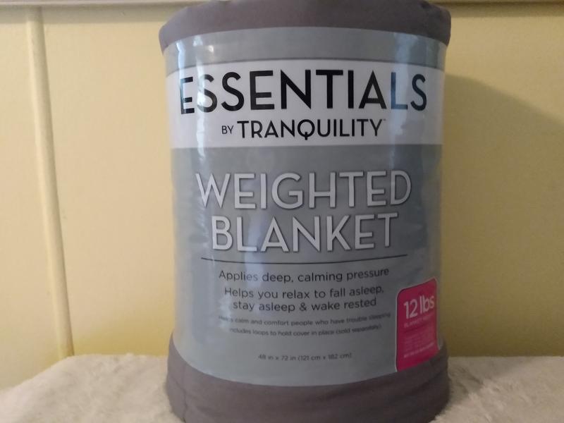 Essentials tranquility weighted online blanket