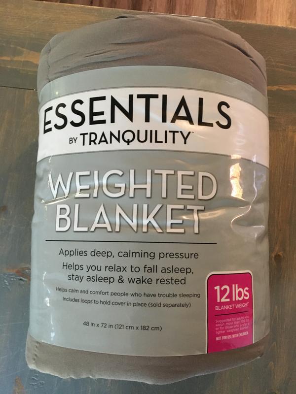 Tranquility  Quilted Plush Weighted Blanket