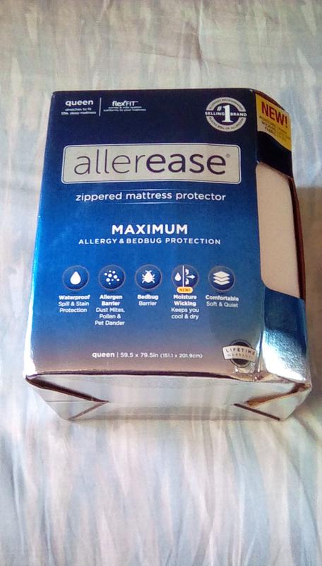 AllerEase Allergy & Bedbug Mattress Protector