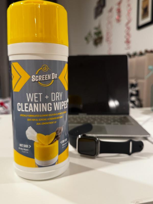Digital Innovations Cleandr Wet or Dry Streak Free Cleaning Wipes - Macy's