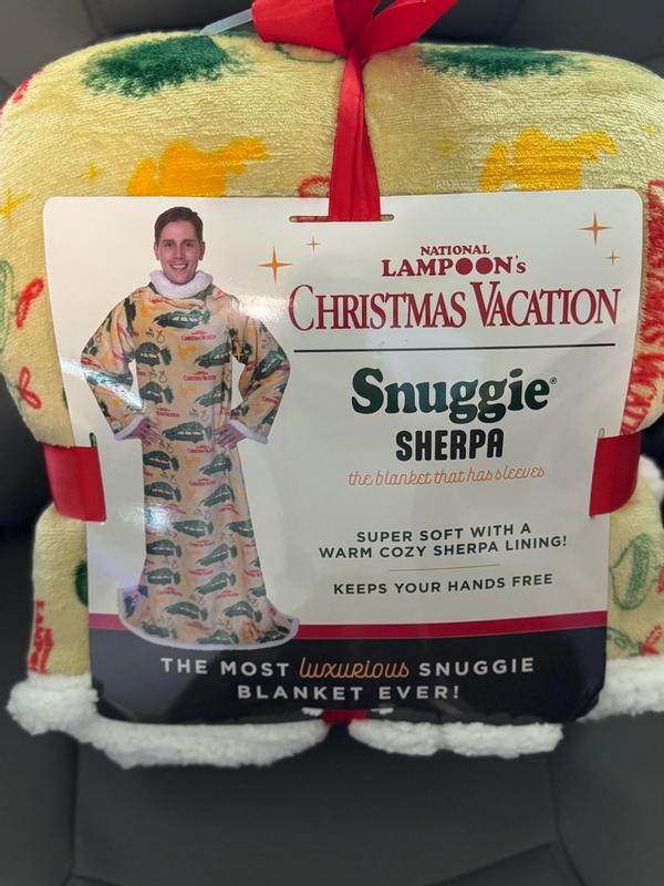 Snuggie National Lampoon's Christmas Vacation Wearable Sherpa
