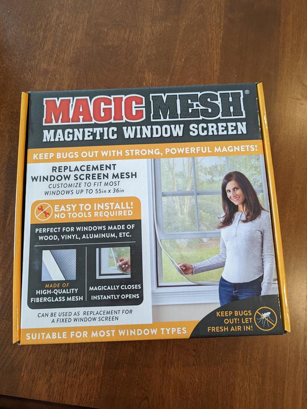 Magic Mesh Magnetic Window Screen - MM601106