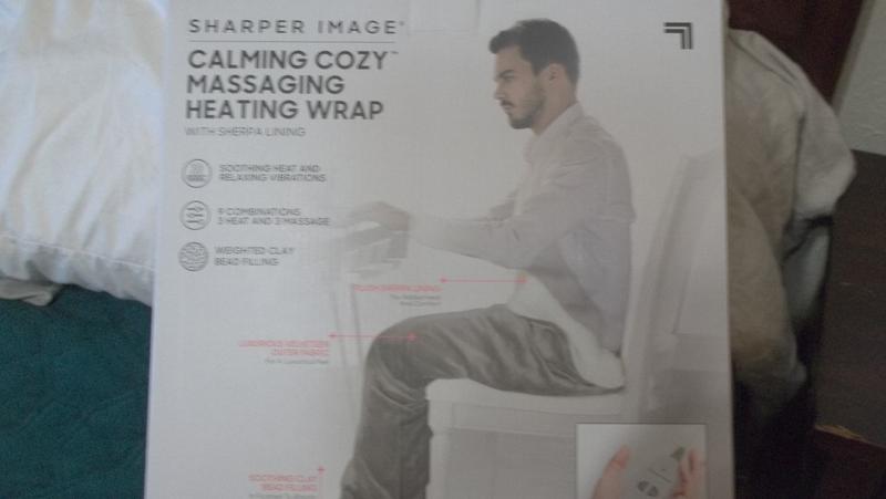 Calming cozy sharper image hot sale