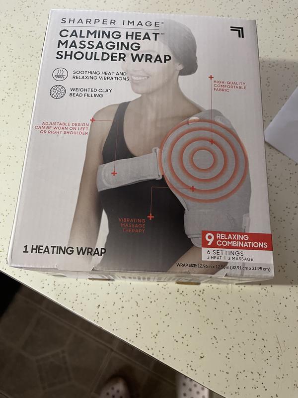 Sharper Image Neck Wrap, Massaging, Calming Heat