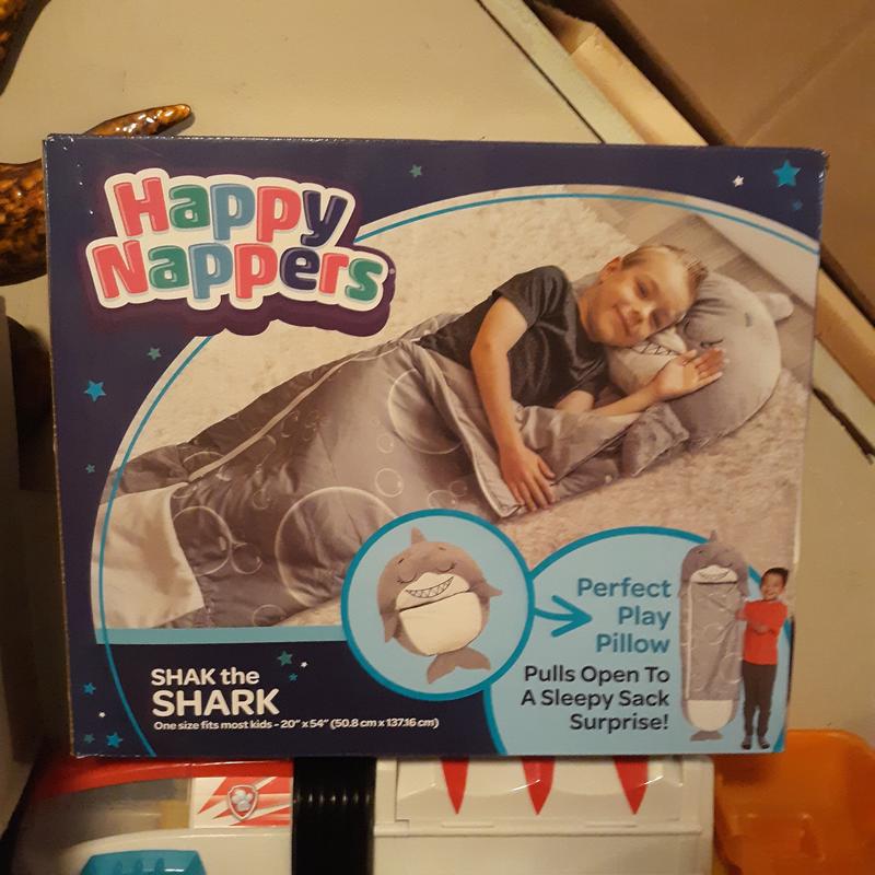 Happy Nappers - Perfect Play Pillow Pulls Open to a Sleepy Sack