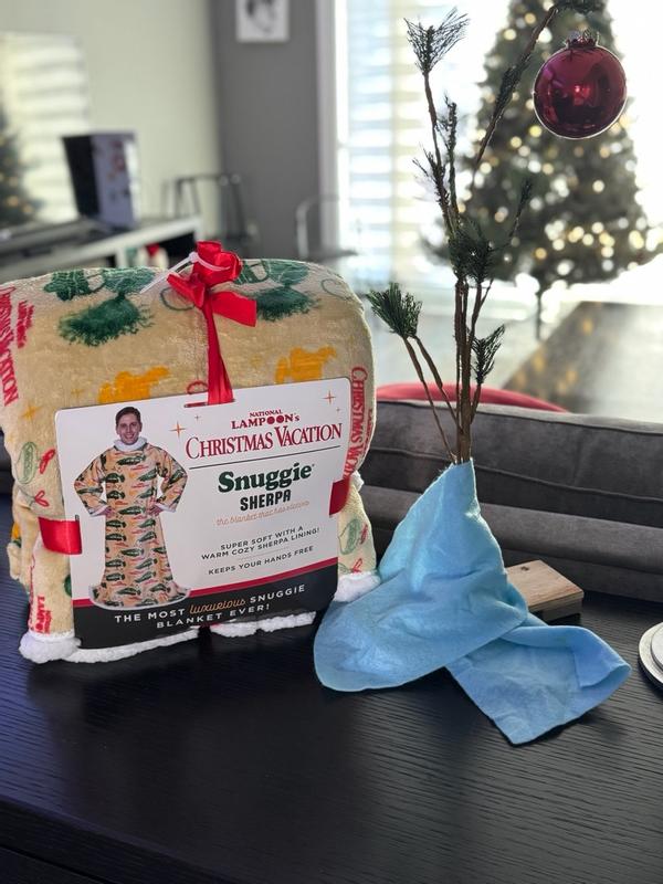 Snuggie National Lampoon's Christmas Vacation Wearable Sherpa