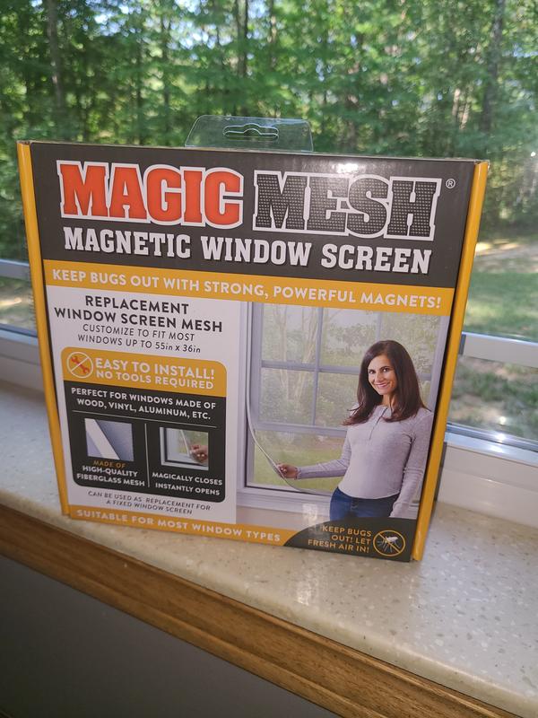 Magic Mesh Magnetic Window Screen - MM601106