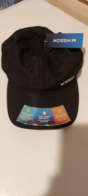 Mission Adult Unisex Navy Polyester Baseball Cap in the Hats department at