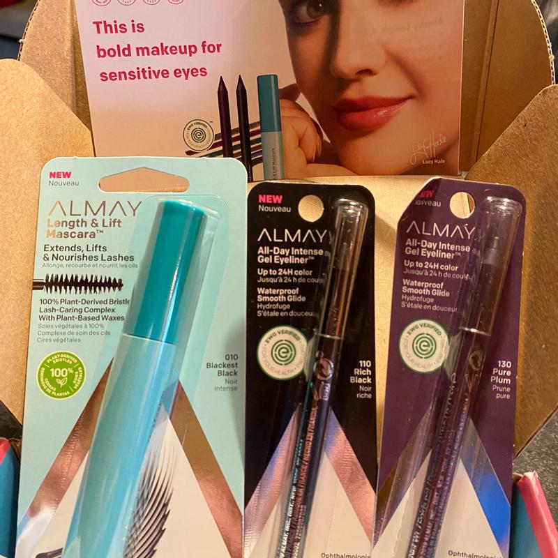 Almay One Coat Multi-Benefit Mascara In Blackest Black – Für Volumen, Länge & Definition, Auch Für Empfindliche Augen