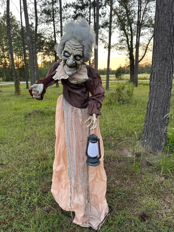 Haunted Hill Farm 4.43-ft Freestanding Motion Activated Moaning