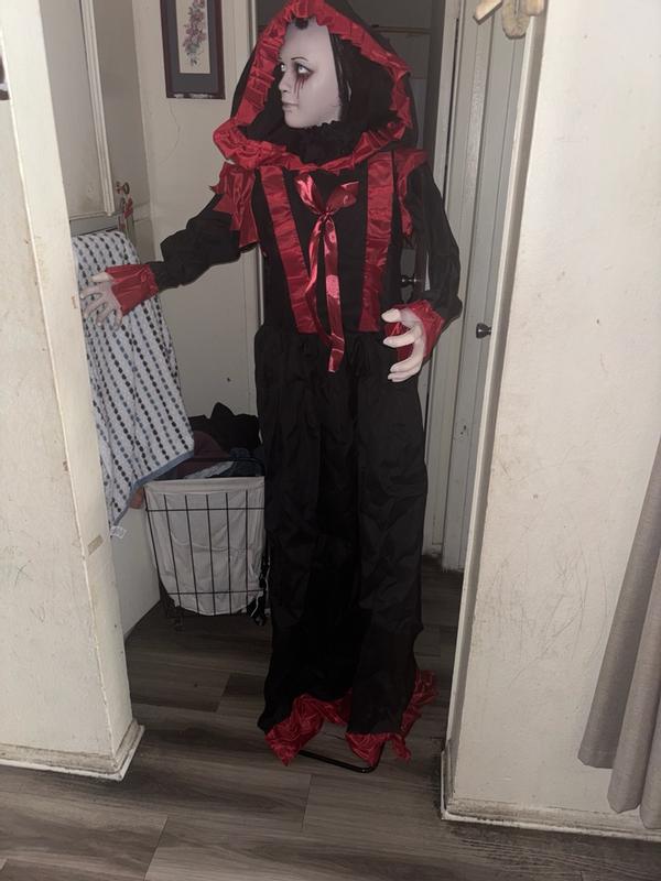 Haunted Hill Farm 3 ft. Moving Body Halloween Animatronic Standing ...