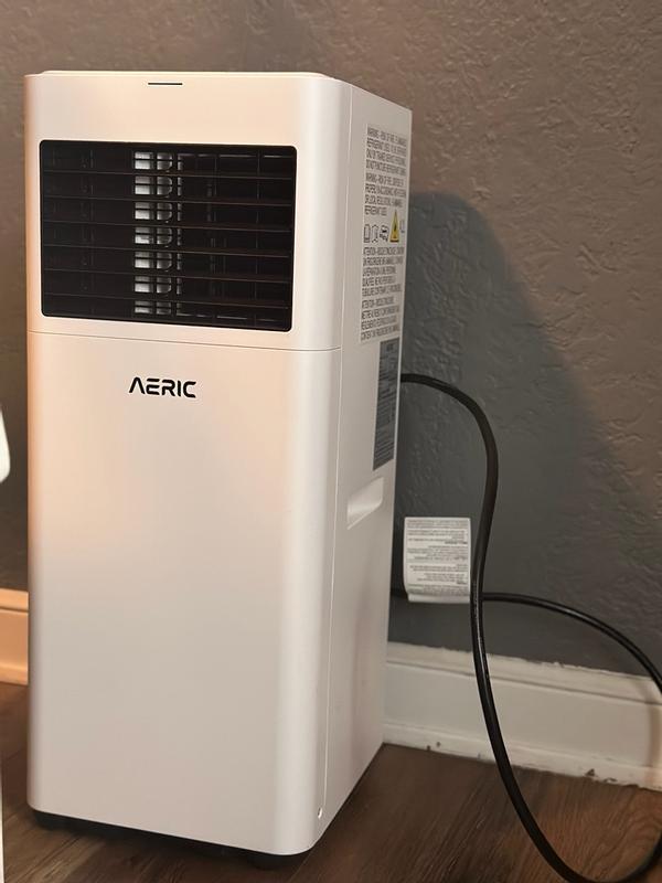 Aeric 5000 BTU (DOE) 115-Volt Vented Medium Room Portable Air ...