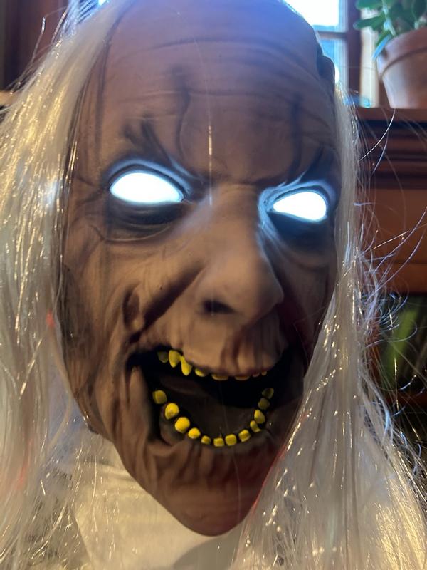 Haunted Hill Farm 5.25-ft Freestanding Motion Activated Moaning ...