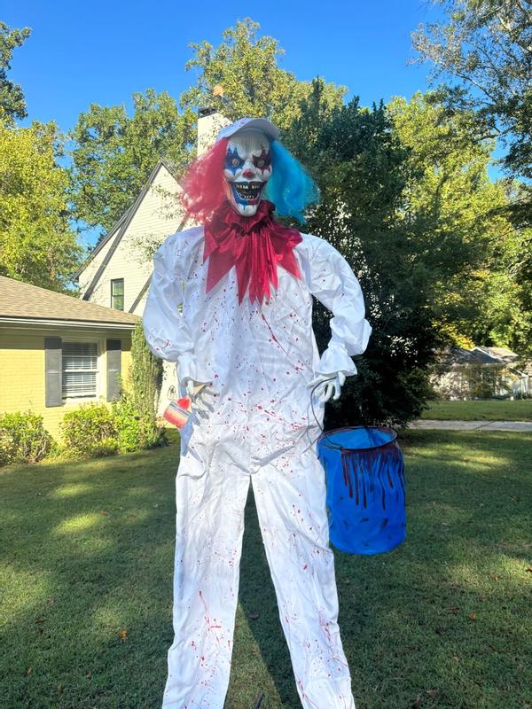 Haunted Hill Farm 7 ft. Moving Body Halloween Animatronic Standing ...