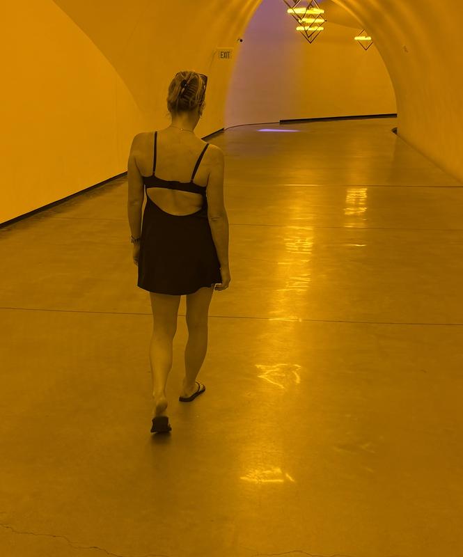 Breezy Tennis Dress - Navy