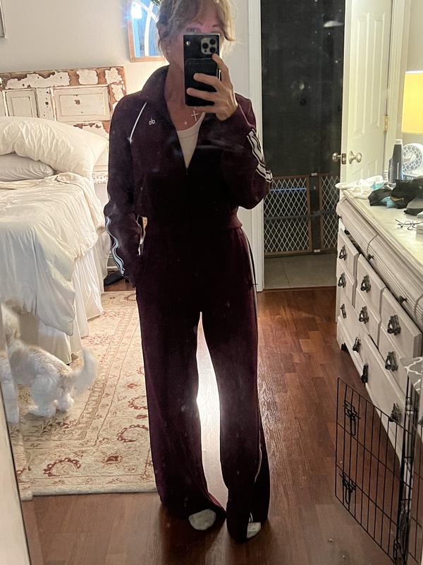 Track Star Wide Leg Pant (Long) - Black